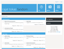 Tablet Screenshot of forums.rajat-tokas.com